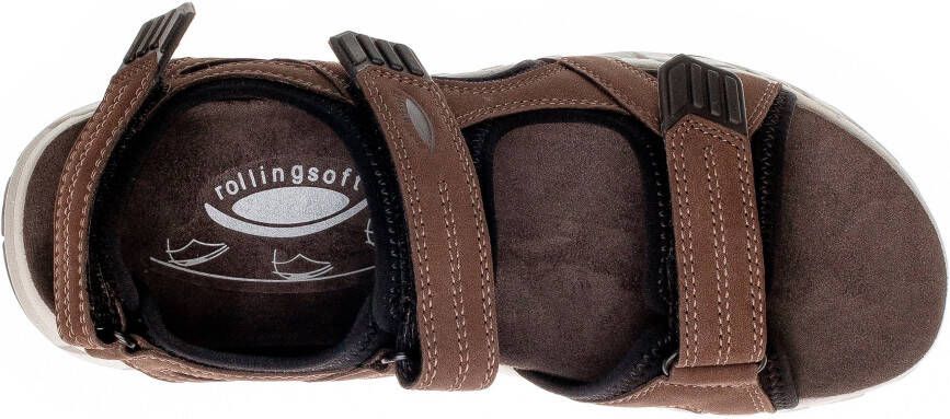 Gabor Rollingsoft Trekkingsandalen zomerschoen klittenbandschoen vrijetijdssandaal in comfortbreedte g (breed)