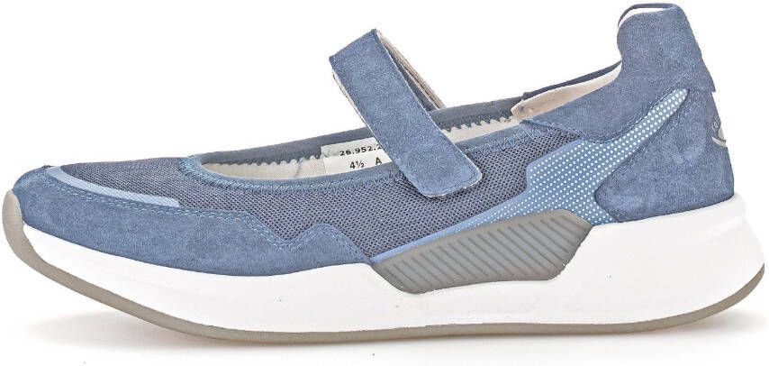 Gabor Rollingsoft Sneaker-ballerina s met praktische klittenbandsluiting