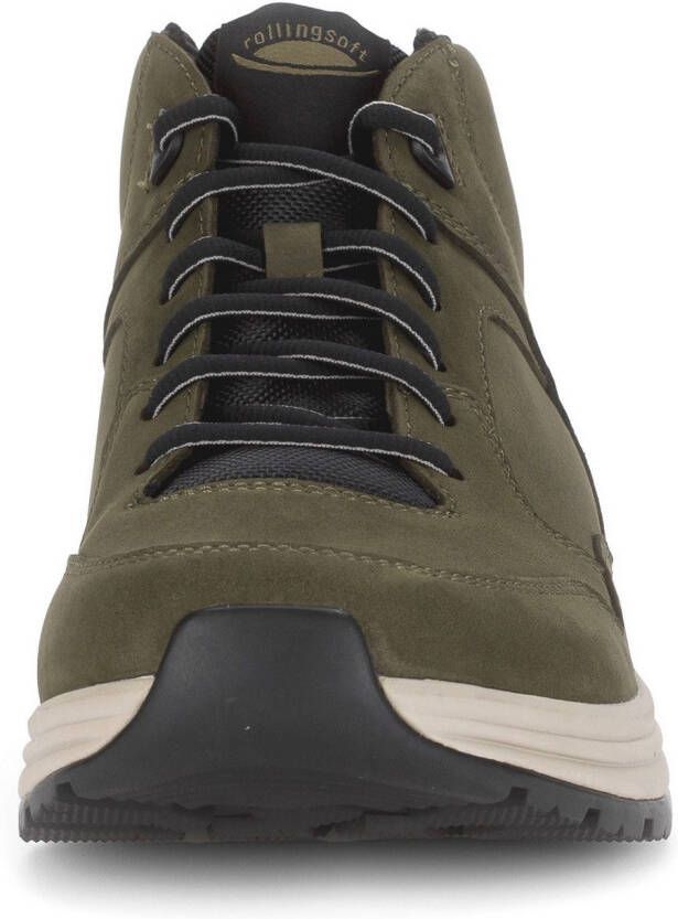 Gabor Rollingsoft Sneakers vrijetijdsschoen lage schoen veterschoen in comfortwijdte g (= breed)
