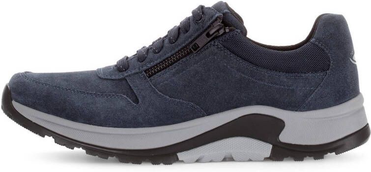 Gabor Rollingsoft Sneakers comfortschoen lage schoen veterschoen in wijdte g (= wijd)