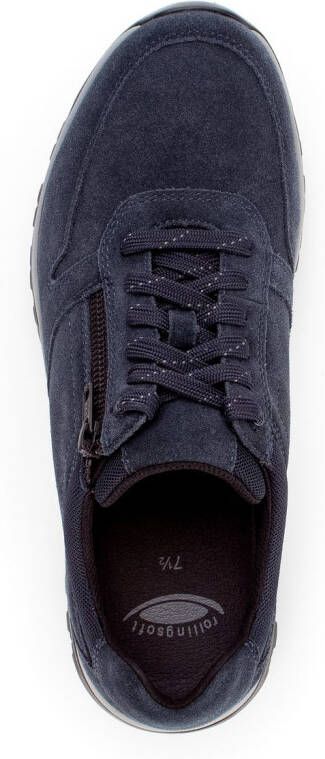 Gabor Rollingsoft Sneakers comfortschoen lage schoen veterschoen in wijdte g (= wijd)