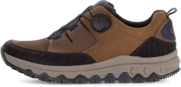 Gabor Rollingsoft Sneakers comfortschoen lage schoen met draaisluiting in comfortwijdte g