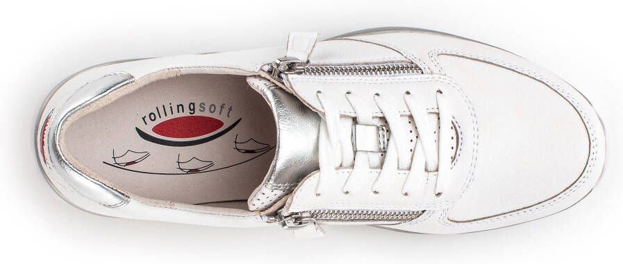 Gabor Rollingsoft Sneakers met contrastbeleg
