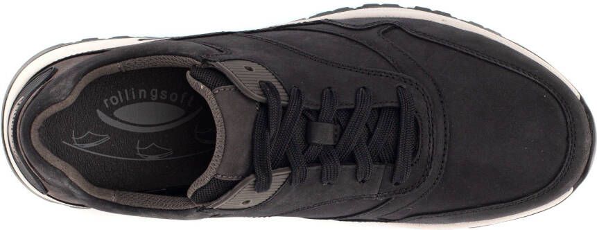 Gabor Rollingsoft Sneakers in comfortabele breedte g (= breed) vrijetijdsschoen lage schoen veterschoen