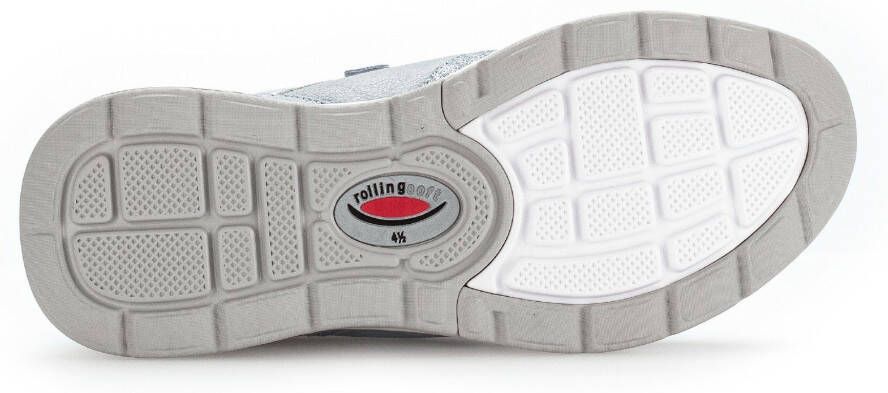 Gabor Rollingsoft Sneakers met gepolsterde schaprand vrijetijdsschoen halve schoen veterschoen
