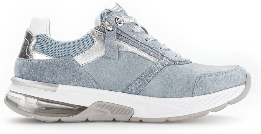 Gabor Rollingsoft Sneakers met gepolsterde schaprand vrijetijdsschoen halve schoen veterschoen