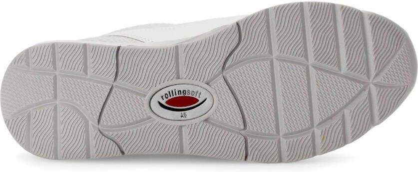 Gabor Rollingsoft Sneakers met sleehak vrijetijdsschoen lage schoen veterschoen met verwisselbaar voetbed