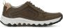 Gabor Rollingsoft Sneakers met sleehak vrijetijdsschoen lage schoen veterschoen met contraststiksels g-breedte - Thumbnail 4