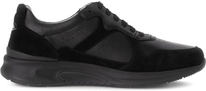 Gabor Rollingsoft Sneakers met sleehak vrijetijdsschoen lage schoen veterschoen gevoerde schacht g-breedte