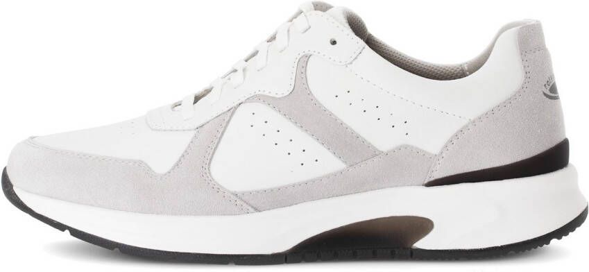 Gabor Rollingsoft Sneakers met sleehak vrijetijdsschoen lage schoen veterschoen gevoerde schacht g-breedte