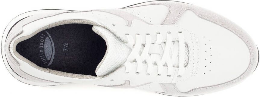 Gabor Rollingsoft Sneakers met sleehak vrijetijdsschoen lage schoen veterschoen gevoerde schacht g-breedte