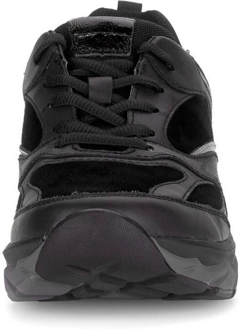 Gabor Rollingsoft Sneakers met sleehak vrijetijdsschoen lage schoen veterschoen met uitneembaar voetbed