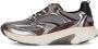 Gabor Rollingsoft Sneakers zilver Textiel Dames - Thumbnail 10