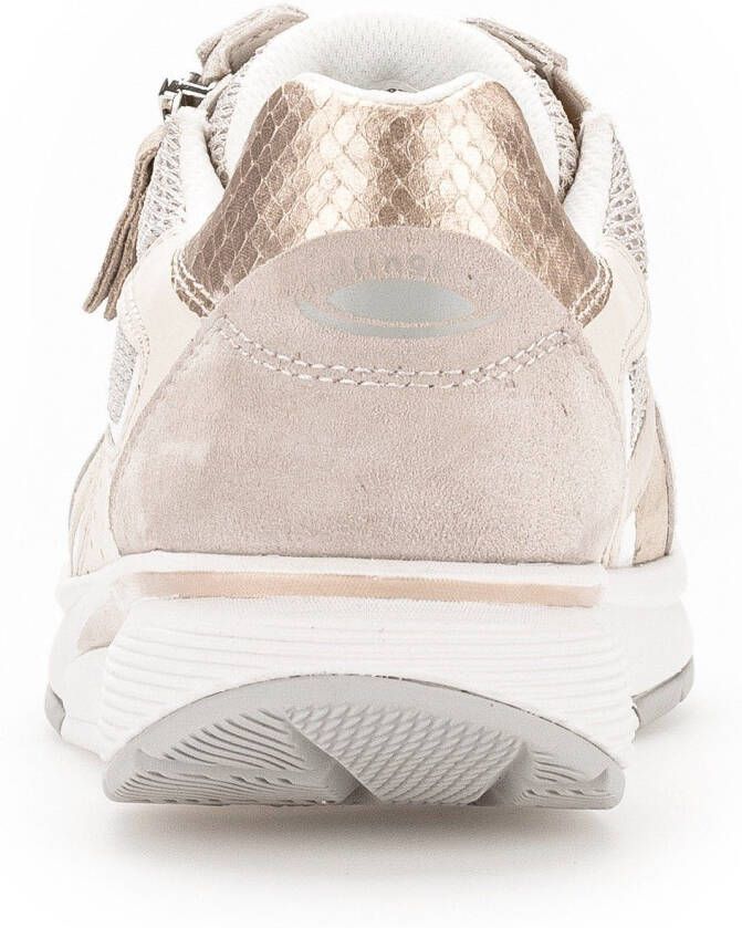Gabor Rollingsoft Sneakers met sleehak met optifit verwisselbare binnenzool vrijetijdsschoen lage schoen veterschoen