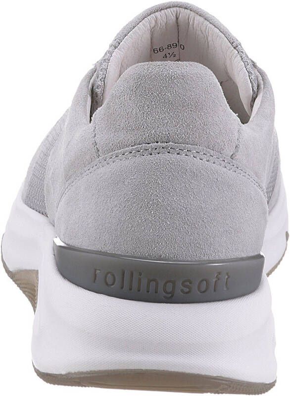 Gabor Rollingsoft Sneakers met sleehak in sportief ontwerp vrijetijdsschoen lage schoen veterschoen - Foto 3
