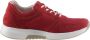 Gabor Rollingsoft Sneakers met sleehak vrijetijdsschoen lage schoen veterschoen in zomerse materiaalmix - Thumbnail 5