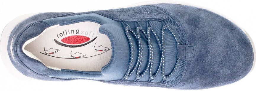 Gabor Rollingsoft Sneakers met sleehak met elastiek