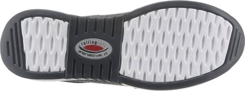 Gabor Rollingsoft Sneakers met sleehak met optifit verwisselbare binnenzool vrijetijdsschoen lage schoen veterschoen