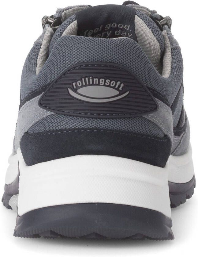 Gabor Rollingsoft Sneakers met sleehak veterschoen lage schoen vrijetijdsschoen buitenrits g-breedte