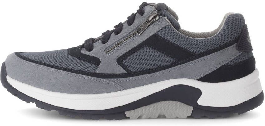 Gabor Rollingsoft Sneakers met sleehak veterschoen lage schoen vrijetijdsschoen buitenrits g-breedte