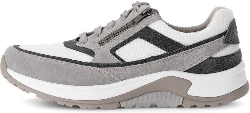 Gabor Rollingsoft Sneakers met sleehak veterschoen lage schoen vrijetijdsschoen buitenrits g-breedte