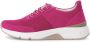 Gabor Rollingsoft Sneakers met sleehak vrijetijdsschoen lage schoen veterschoen logo op de hiel - Thumbnail 6