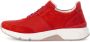 Gabor Rollingsoft Sneakers met sleehak vrijetijdsschoen lage schoen veterschoen logo op de hiel - Thumbnail 6