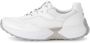Gabor Rollingsoft Sneakers met sleehak vrijetijdsschoen lage schoen veterschoen met label op de hiel - Thumbnail 6