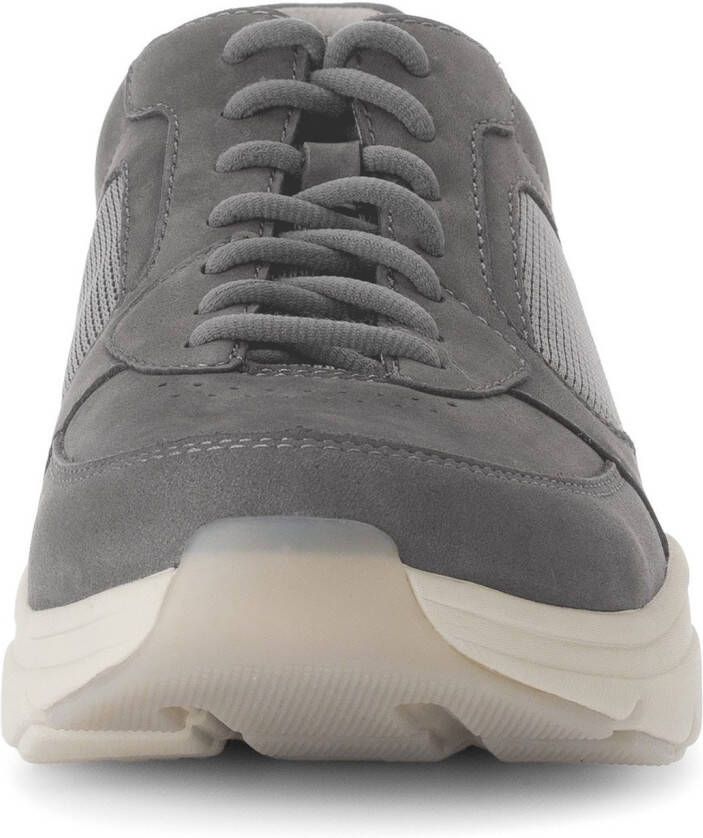 Gabor Rollingsoft Sneakers met sleehak vrijetijdsschoen lage schoen veterschoen met logo op de hiel g-breedte