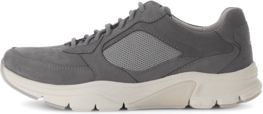 Gabor Rollingsoft Sneakers met sleehak vrijetijdsschoen lage schoen veterschoen met logo op de hiel g-breedte