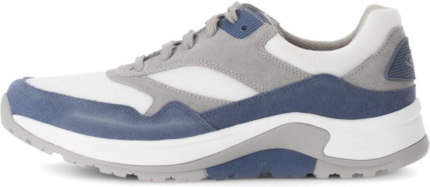 Gabor Rollingsoft Sneakers met sleehak vrijetijdsschoen lage schoen veterschoen met verwisselbaar voetbed breedte g