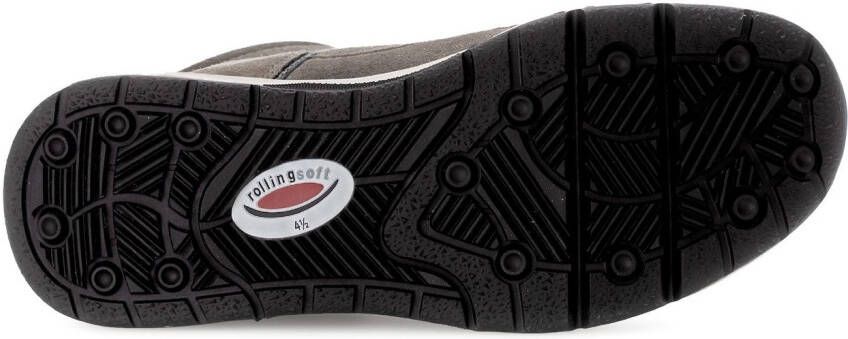 Gabor Rollingsoft Sneakers met sleehak vrijetijdsschoen veterschoen veterschoenen met uitneembare binnenzool