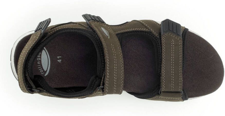Gabor Rollingsoft Trekkingsandalen zomerschoen klittenbandschoen vrijetijdssandaal in comfortbreedte g (breed)
