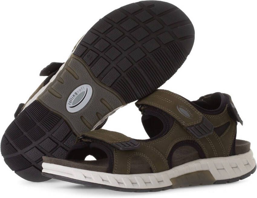 Gabor Rollingsoft Trekkingsandalen zomerschoen klittenbandschoen vrijetijdssandaal in comfortbreedte g (breed)