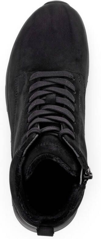 Gabor Rollingsoft Veterschoenen sleehak vrijetijdsschoen high-top sneaker label op de hiel