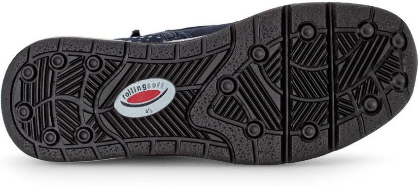 Gabor Rollingsoft Veterschoenen sleehak vrijetijdsschoen high-top sneaker label op de hiel