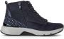 Gabor Rollingsoft Veterschoenen sleehak vrijetijdsschoen high-top sneaker label op de hiel - Thumbnail 6