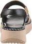 Gabor 64.593.14 Sandaal zwart goud - Thumbnail 4