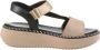 Gabor 64.593.14 Sandaal zwart goud - Thumbnail 7