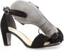 Gabor Sandalen met hak zwart Suede Dames - Thumbnail 9