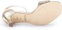Gabor Gouden leren reptielenprint sandalen Yellow Dames - Thumbnail 14