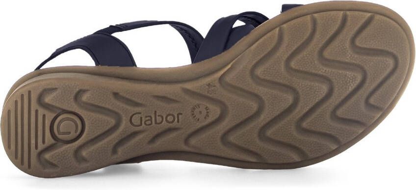 Gabor Sandaaltjes Florence zomerschoen comfort-schoen riemchensandaal in breedte g (= breed)