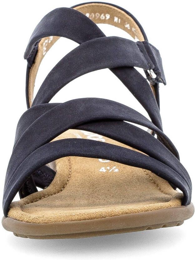 Gabor Sandaaltjes Florence zomerschoen comfort-schoen riemchensandaal in breedte g (= breed)