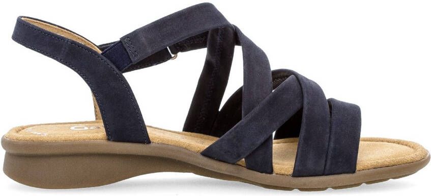 Gabor Sandaaltjes Florence zomerschoen comfort-schoen riemchensandaal in breedte g (= breed)