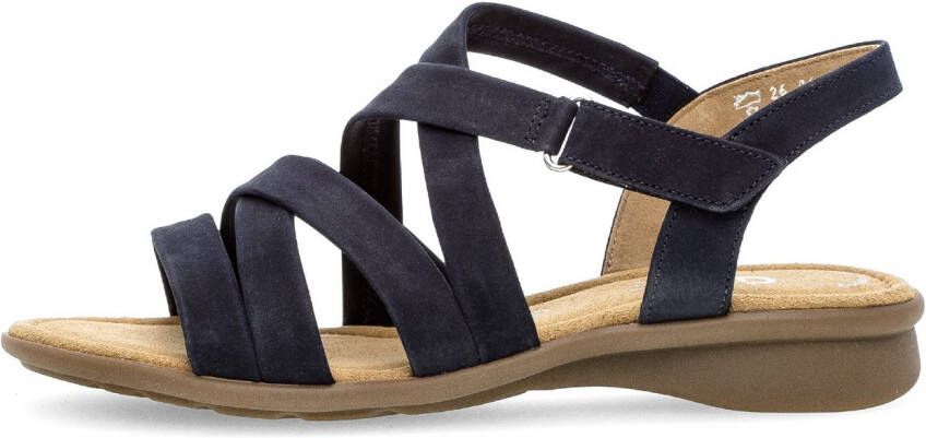 Gabor Sandaaltjes Florence zomerschoen comfort-schoen riemchensandaal in breedte g (= breed)