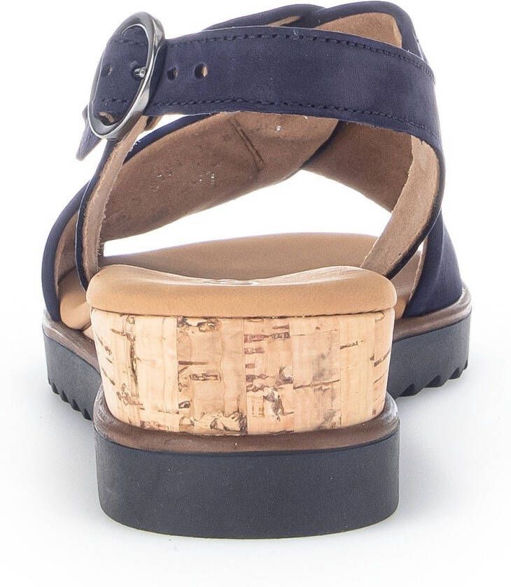 Gabor Sandalen blauw Suede Dames - Foto 5