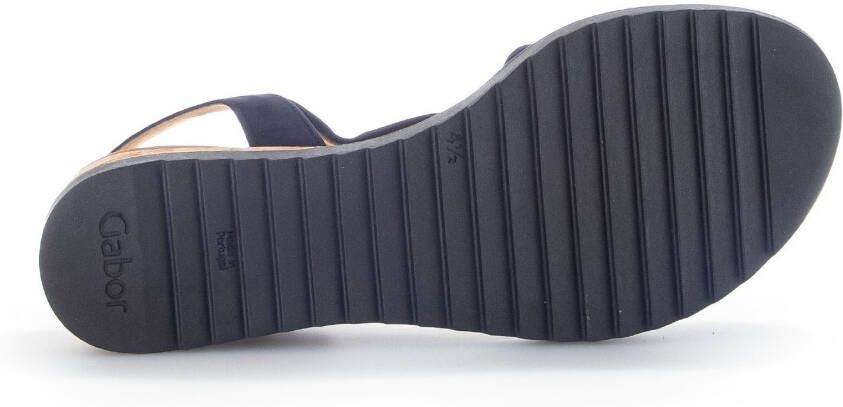 Gabor Sandalen blauw Suede Dames - Foto 6