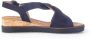 Gabor Sandalen blauw Suede Dames - Thumbnail 8