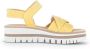 Gabor 24.622.10 Gele dames sandalen met klittenband sluiting - Thumbnail 9