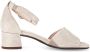 Gabor Stijlvolle sandalen met hak en boordetail Beige Dames - Thumbnail 9